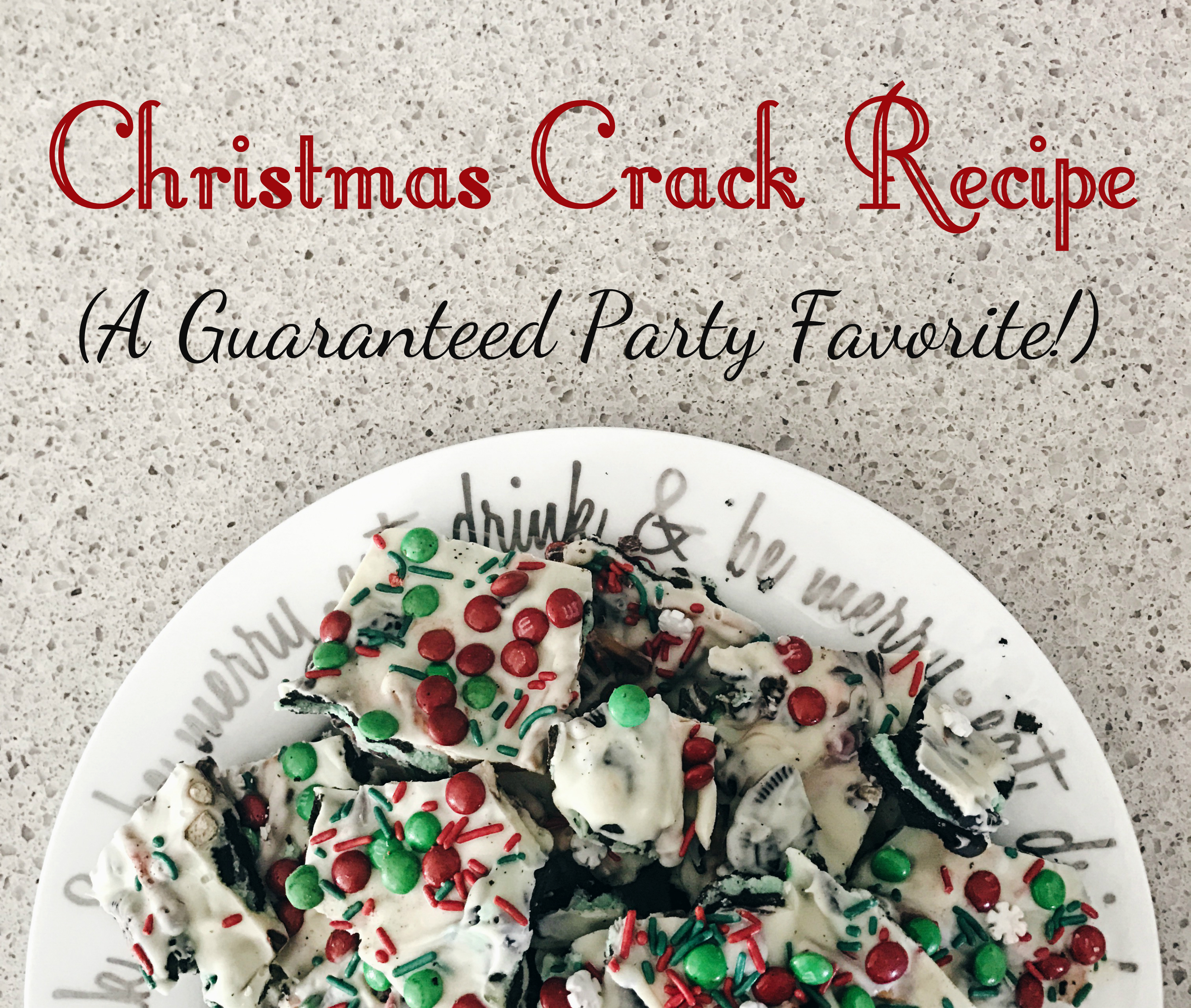Christmas appetizer recipe white chocolate christmas crunch 
