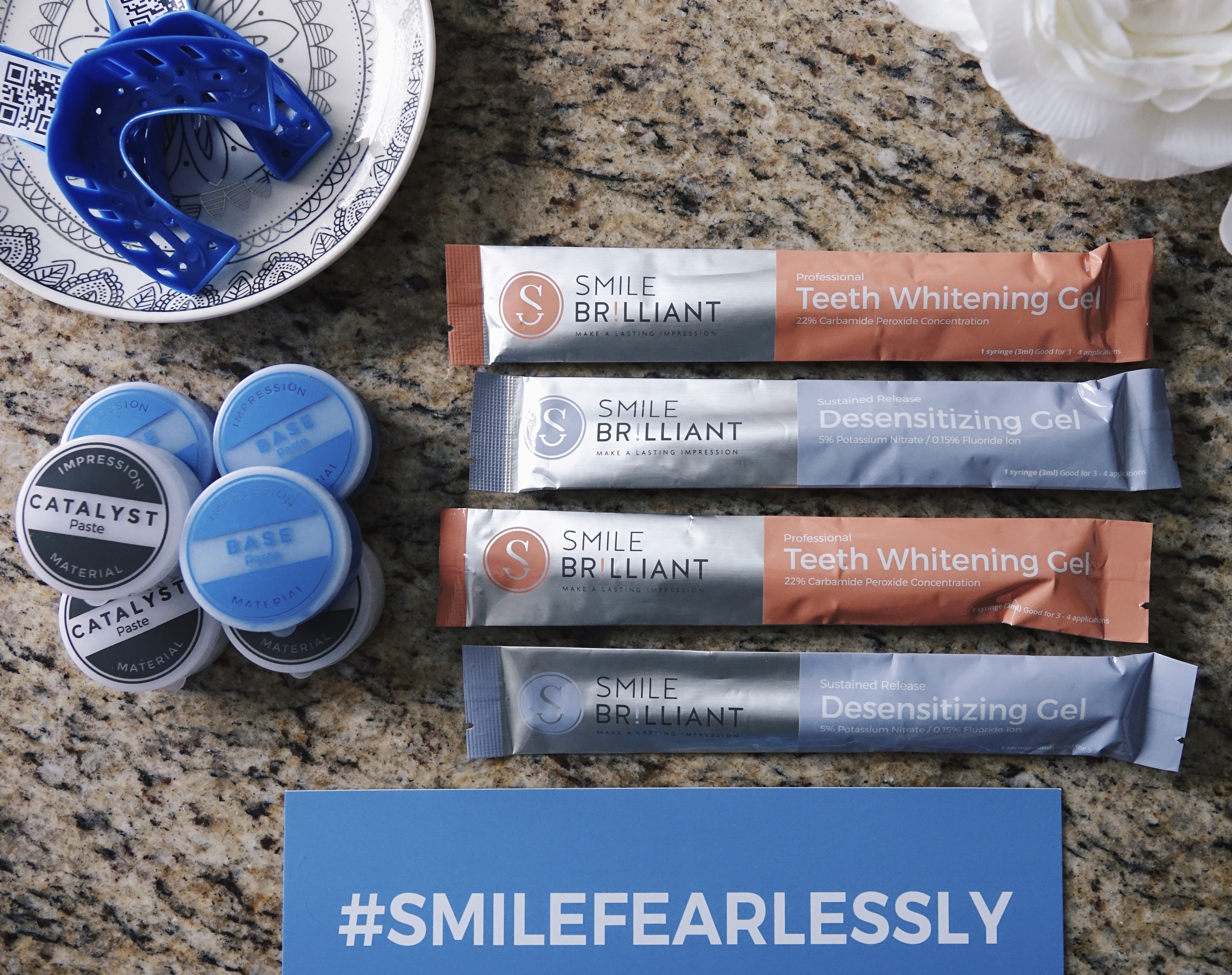 at home whitening kit reviews, before afters smile brilliant, customized teeth whitening reviews